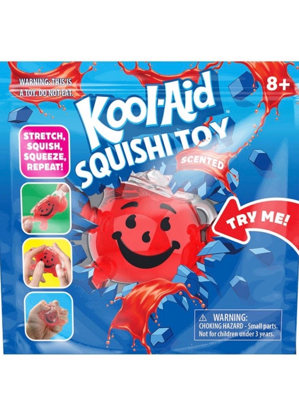 Kool-Aid Man Scented Squishi Toy 🔥 Viral Red Squishy NWT